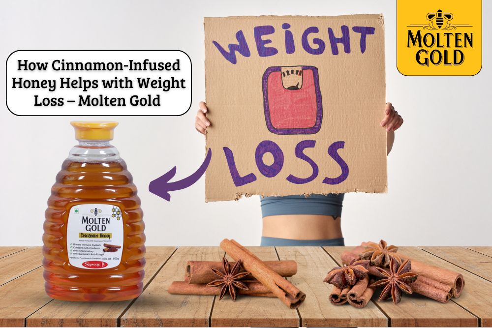 How Cinnamon-Infused Honey Helps with Weight Loss – Molten Gold